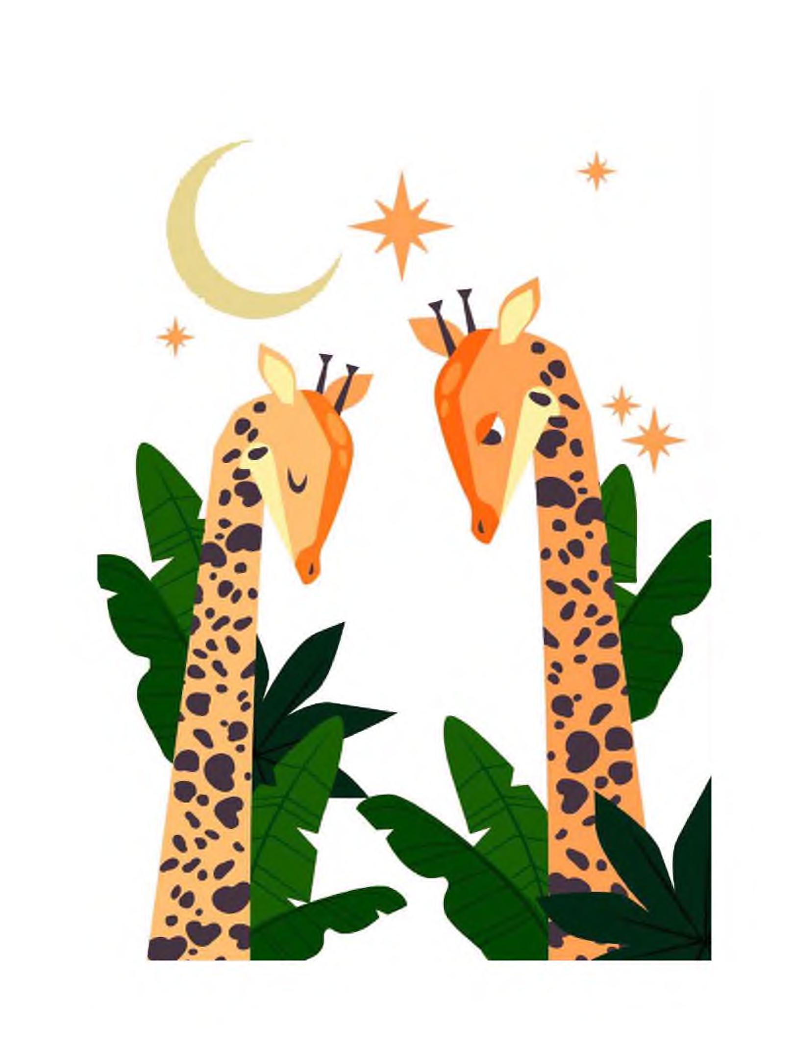 Giraffen in Love